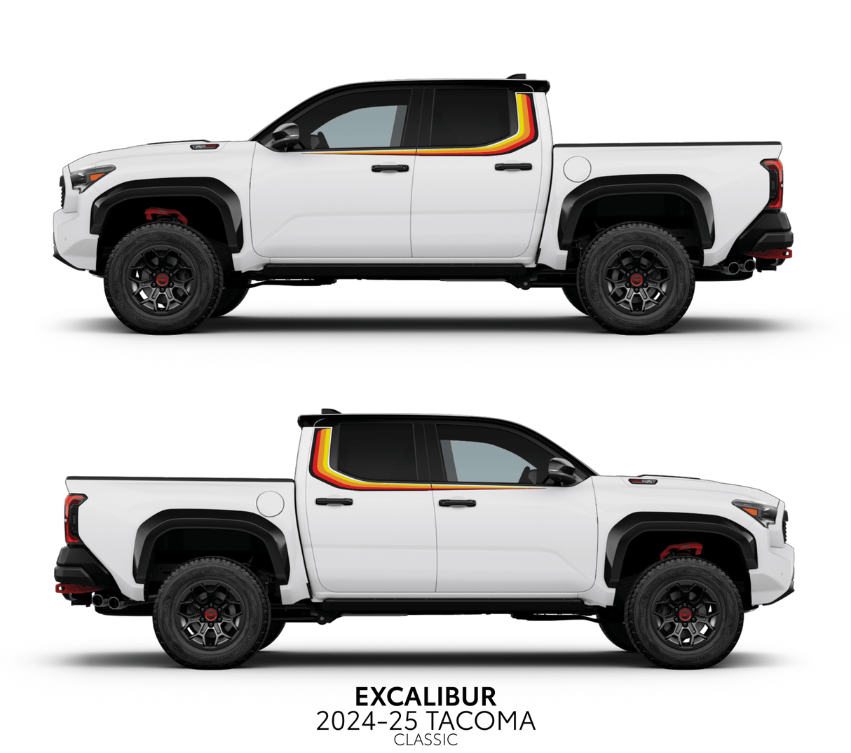 2024+ Tacoma Excalibur Decal Kit - Xtrusion Overland