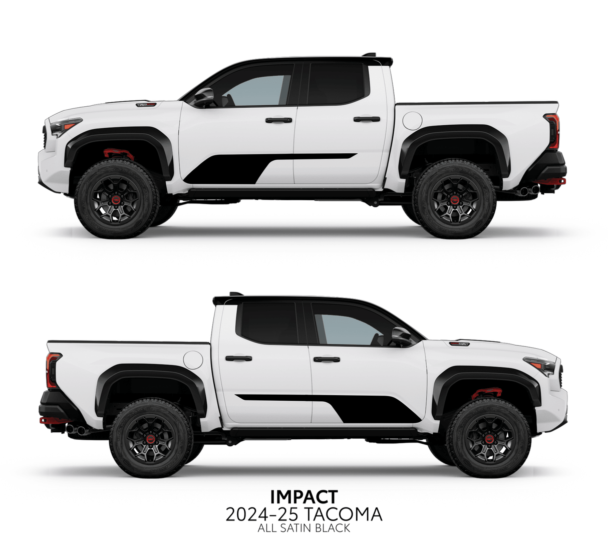 2024+ Tacoma Impact Rocker Panel Decal Kit - Xtrusion Overland