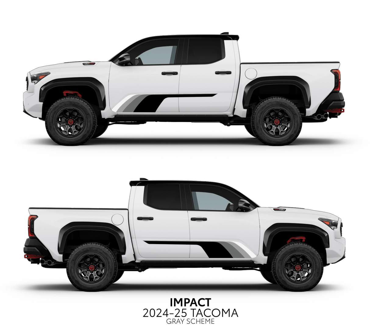 2024+ Tacoma Impact Rocker Panel Decal Kit - Xtrusion Overland