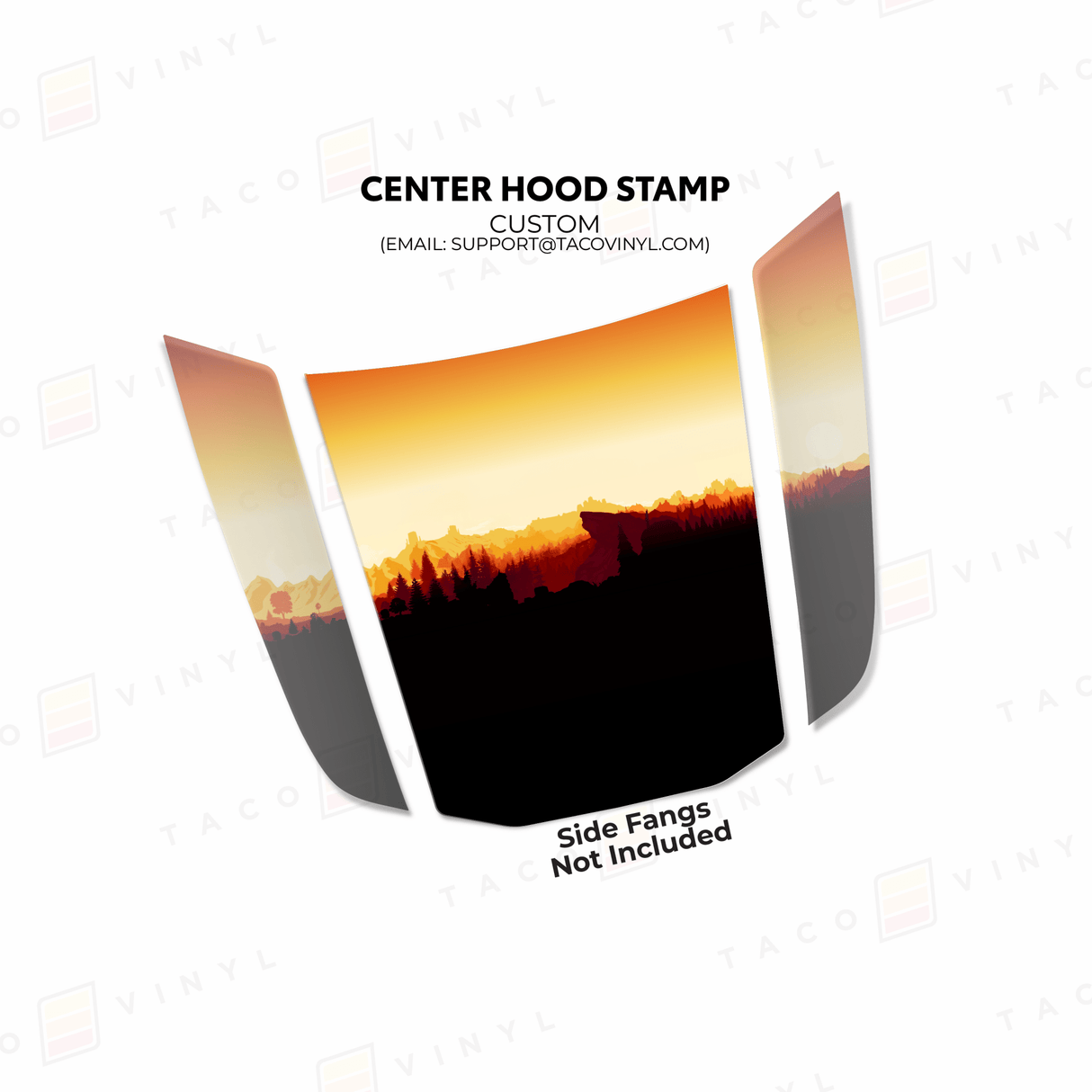 2024 Tacoma/2025+ 4Runner Apex Hood Stamp - Xtrusion Overland