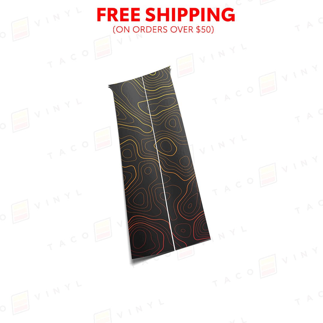 2024+ Tacoma/2025+ 4Runner Door Pillar Decals - Xtrusion Overland