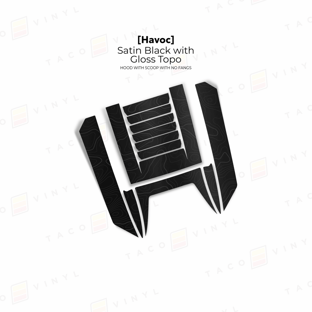 2024+ Tacoma/2025+ 4Runner Havoc Hood Scoop Stamp - Xtrusion Overland