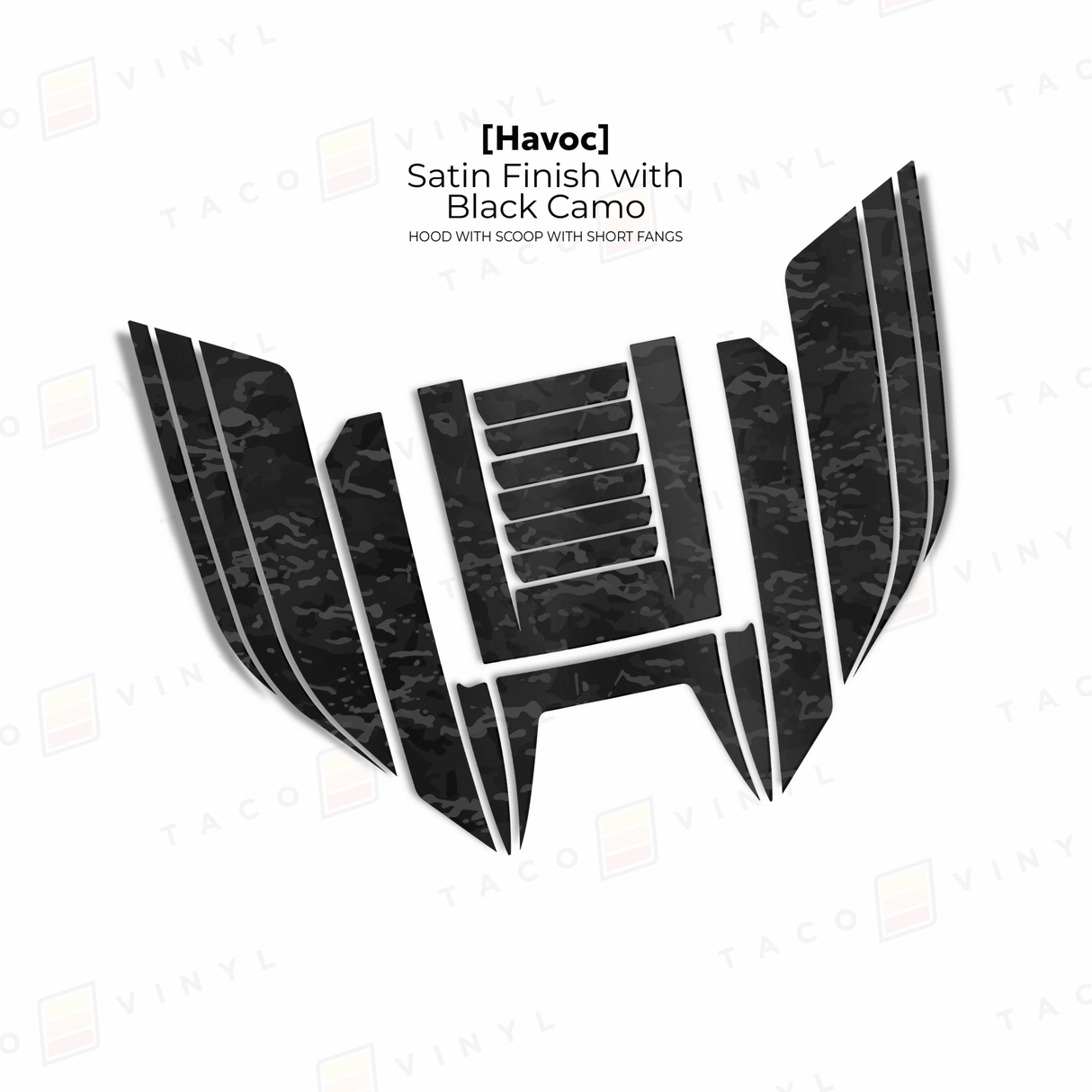 2024+ Tacoma/2025+ 4Runner Havoc Hood Scoop Stamp - Xtrusion Overland