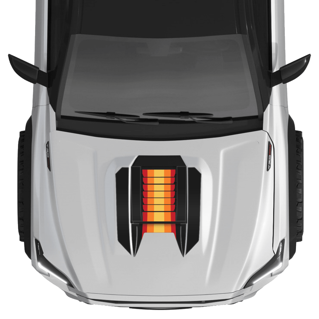 2024+ Tacoma/2025+ 4Runner Havoc Hood Scoop Stamp - Xtrusion Overland