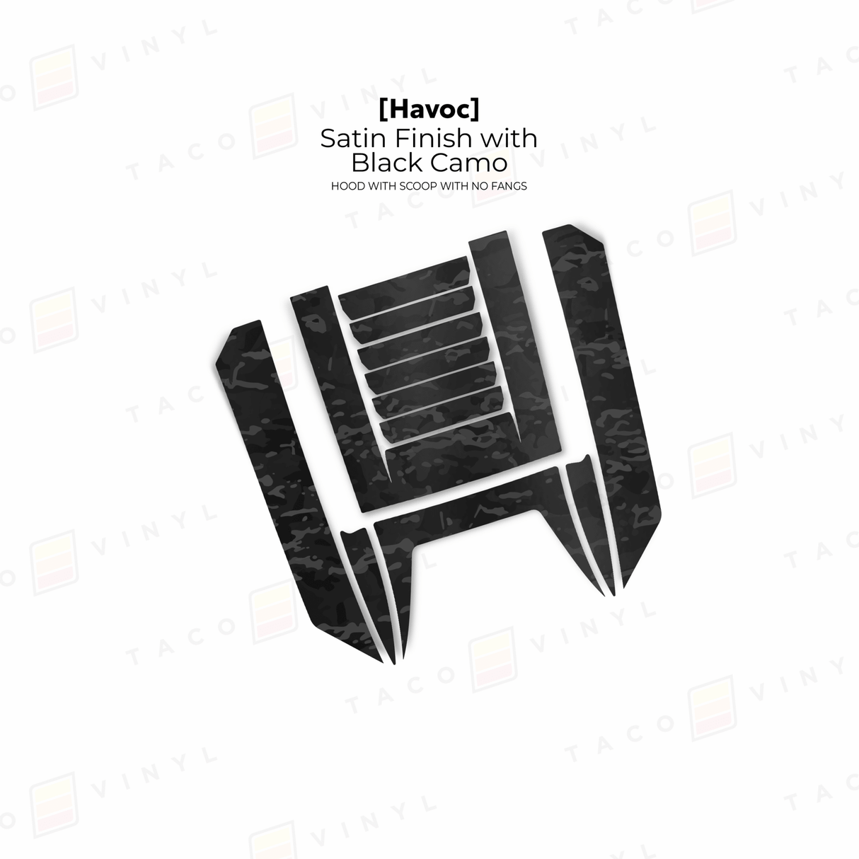 2024+ Tacoma/2025+ 4Runner Havoc Hood Scoop Stamp - Xtrusion Overland