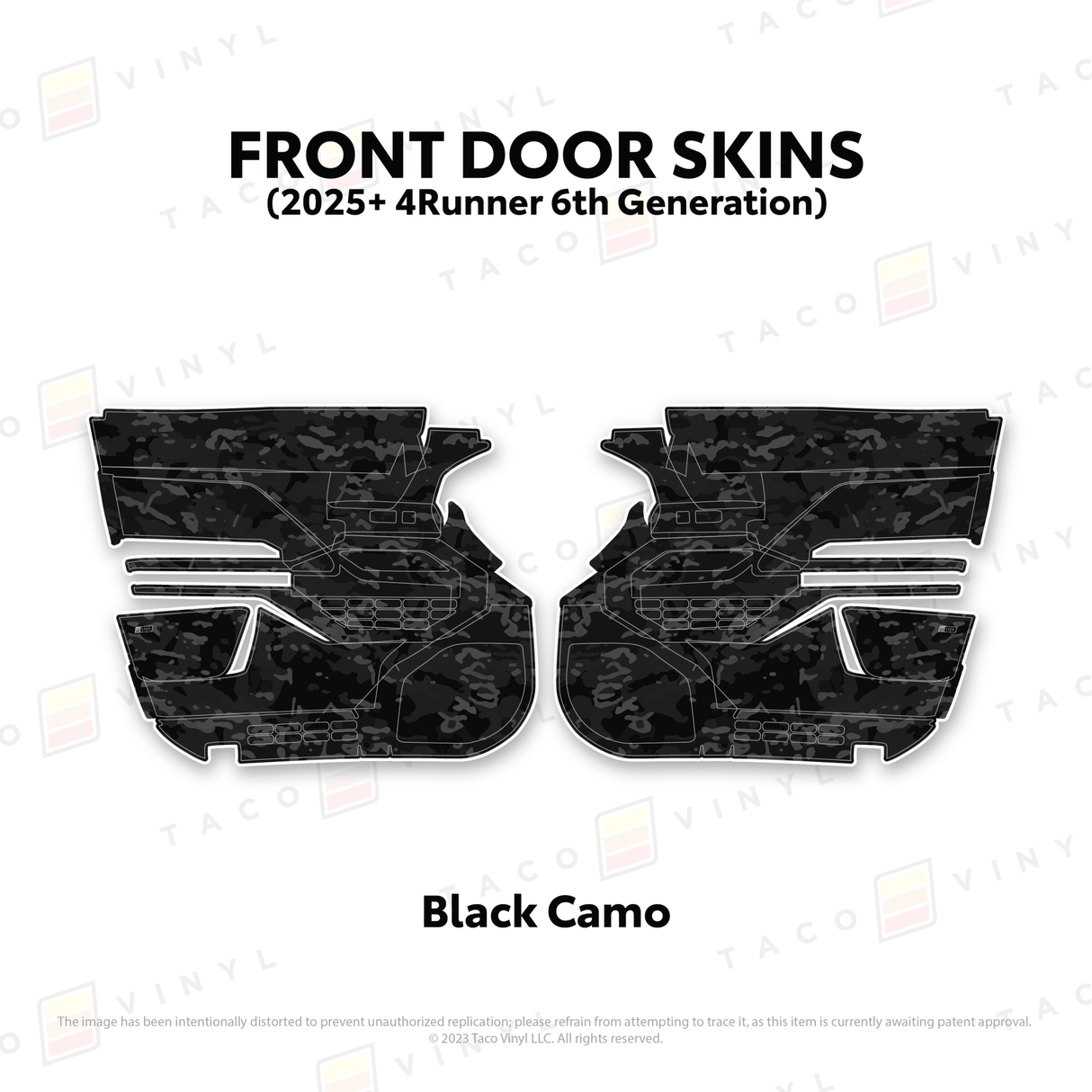 2025+ 4Runner Door Skins - Xtrusion Overland