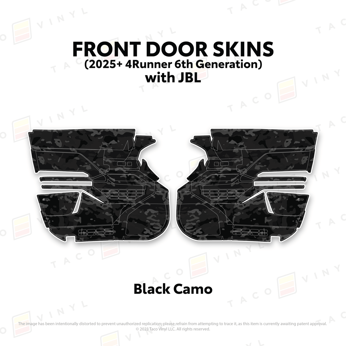 2025+ 4Runner Door Skins - Xtrusion Overland