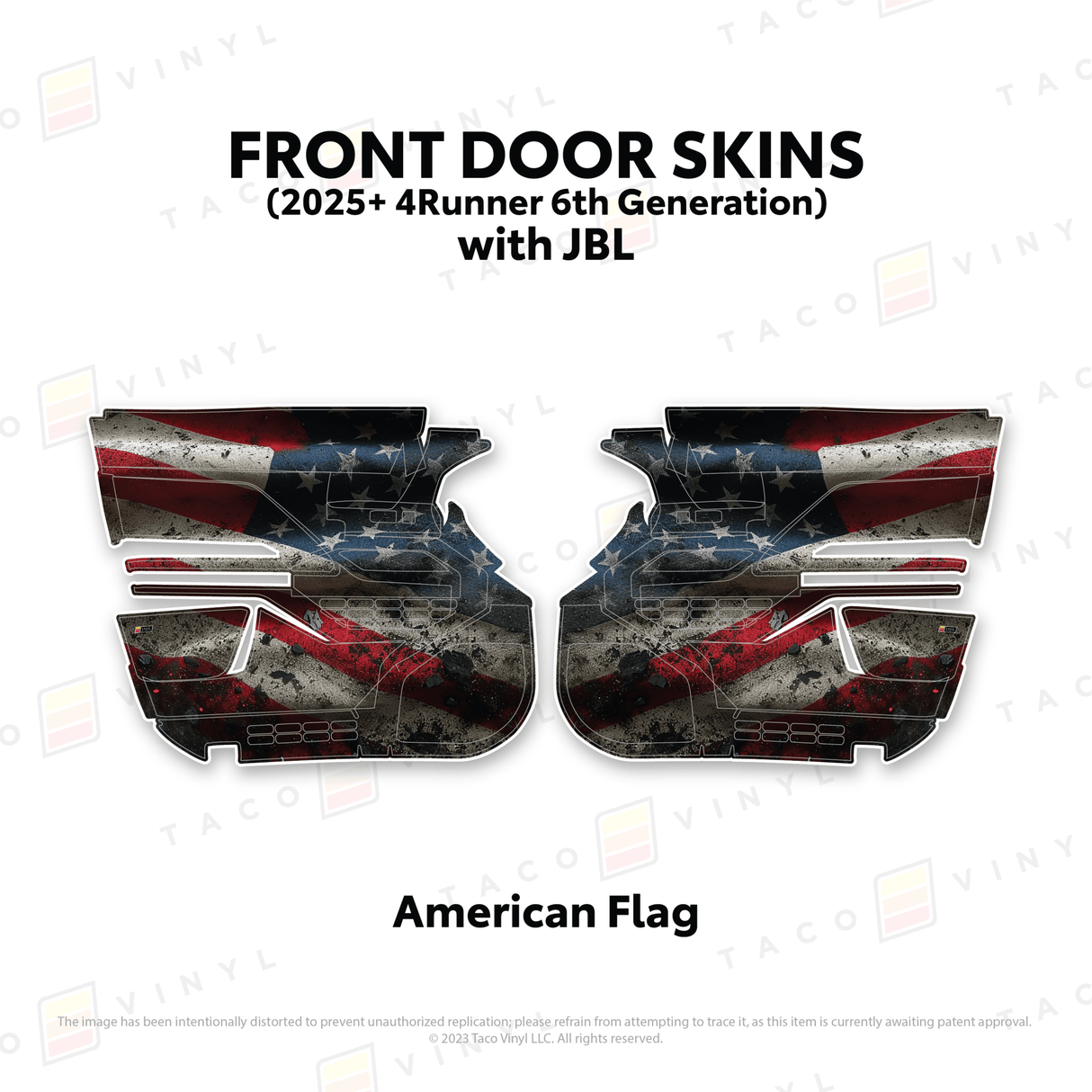 2025+ 4Runner Door Skins - Xtrusion Overland