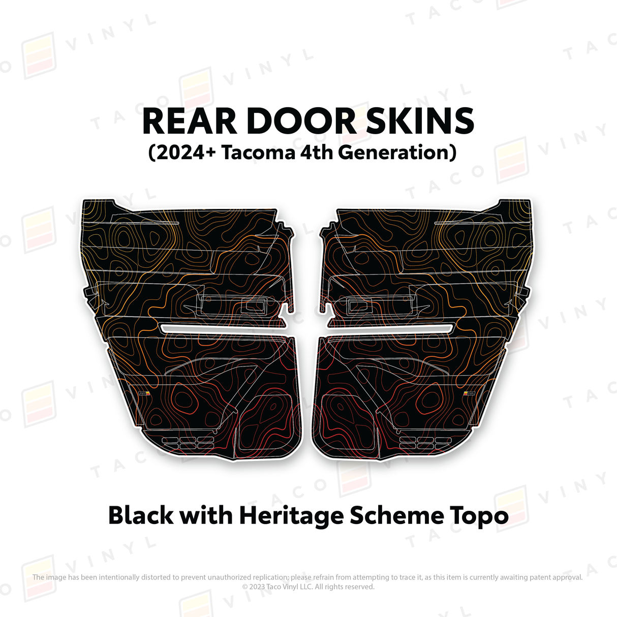 2024+ Tacoma Door Skins