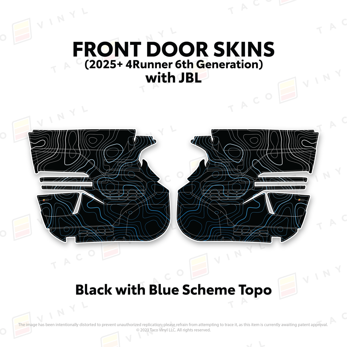 2025+ 4Runner Door Skins