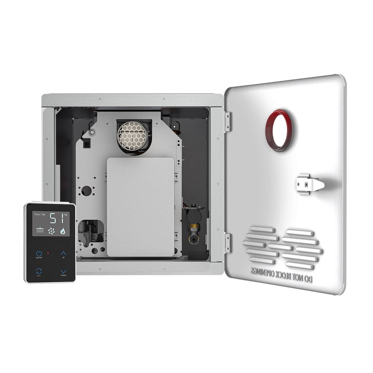 Camplux Classic 65,000 BTU RV Tankless Water Heater 2.64 GPM-White