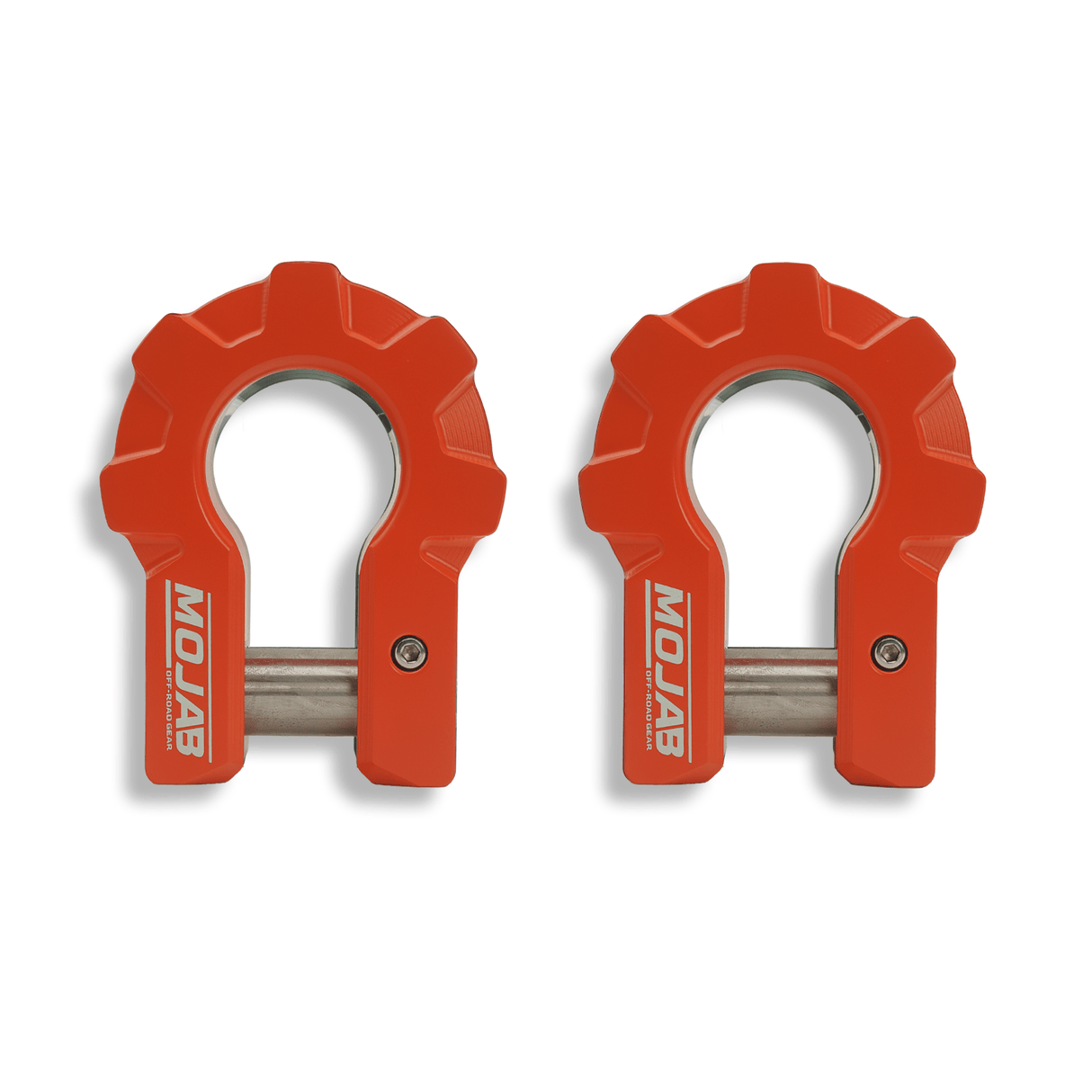 3/4'' Extreme duty Aluminum D-Shackle set (9T)-Ceramic coated (LIFETIME WARRANTY*)-Red,Orange and American flagShackles are scheduled for delivery during the week commencing July 6th - Xtrusion Overland
