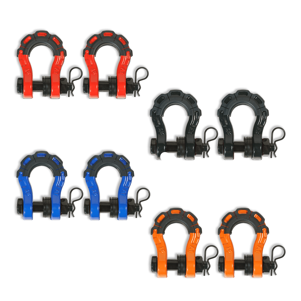 3/4” Forged Steel D-shackle set (8T) (LIFE TIME WARRANTY*) - Xtrusion Overland