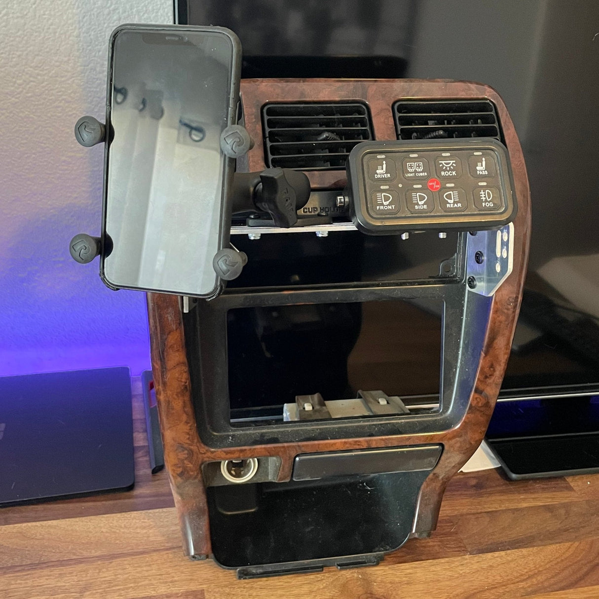 3rd Gen 4Runner Phone Dash Mount | Modular Accessory Mount (MAM) | (1996-2002) - Xtrusion Overland