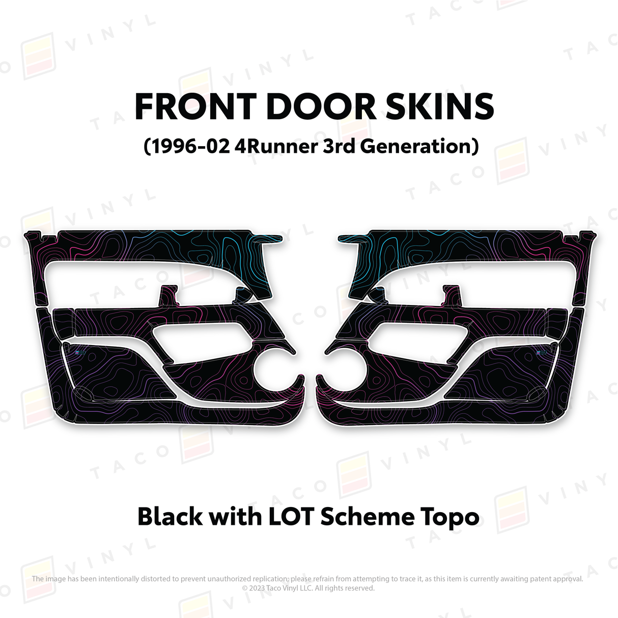 1996-2002 4Runner Door Skins
