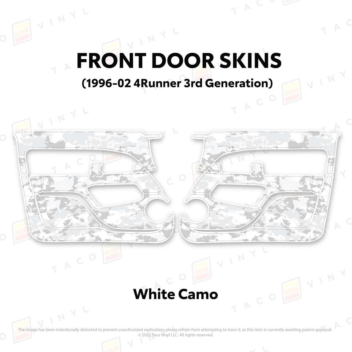 1996-2002 4Runner Door Skins