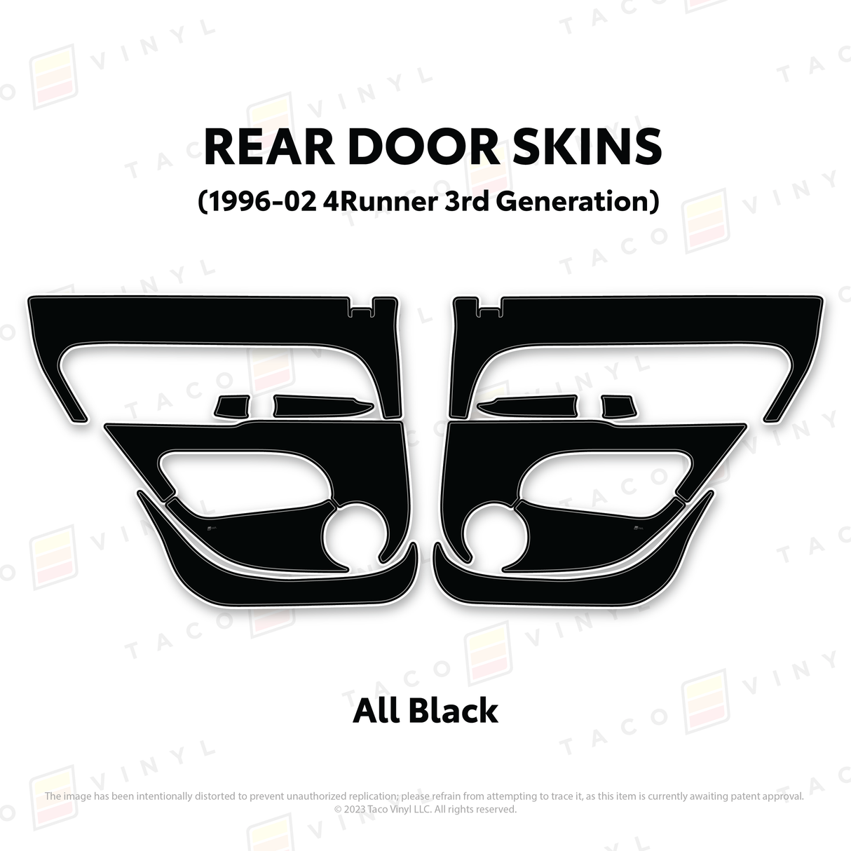 1996-2002 4Runner Door Skins