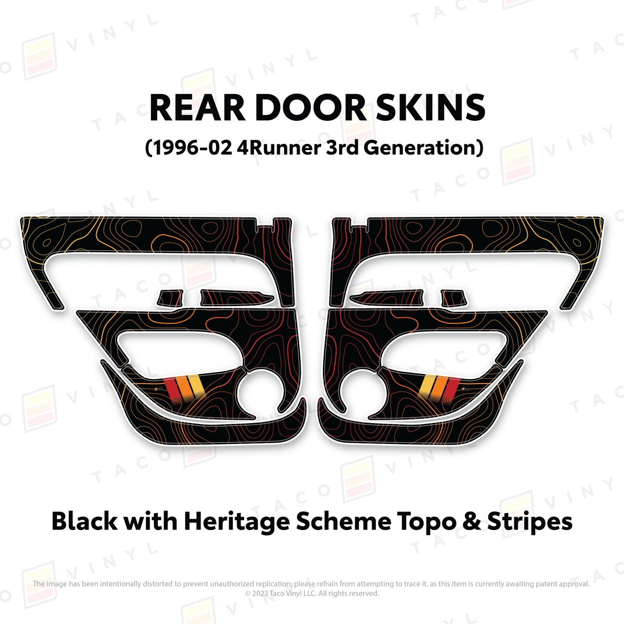 1996-2002 4Runner Door Skins