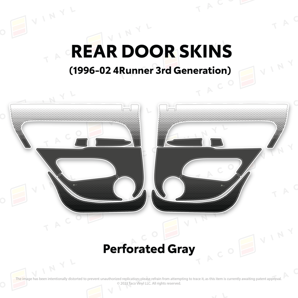 1996-2002 4Runner Door Skins