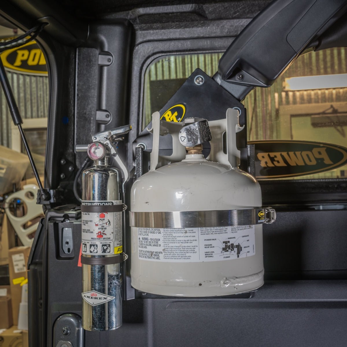 4 Door Bronco Plate - Power Tank or Propane Tank mount (6th Gen 2021+) - Xtrusion Overland