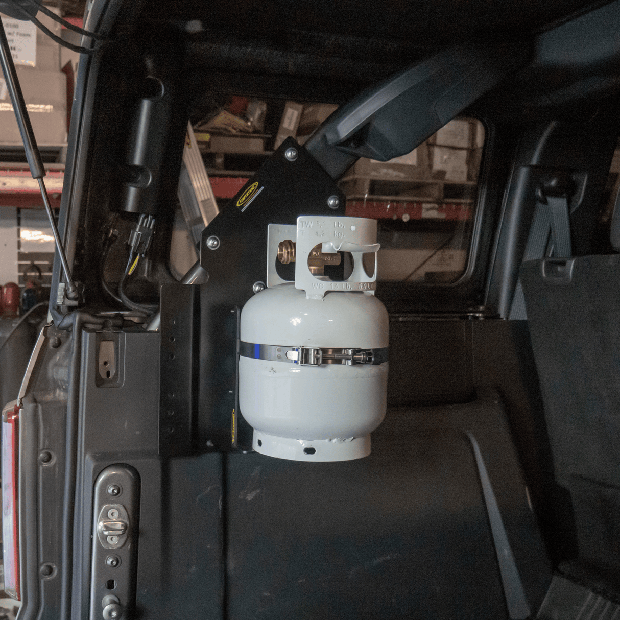 4 Door Bronco Plate - Power Tank or Propane Tank mount (6th Gen 2021+) - Xtrusion Overland