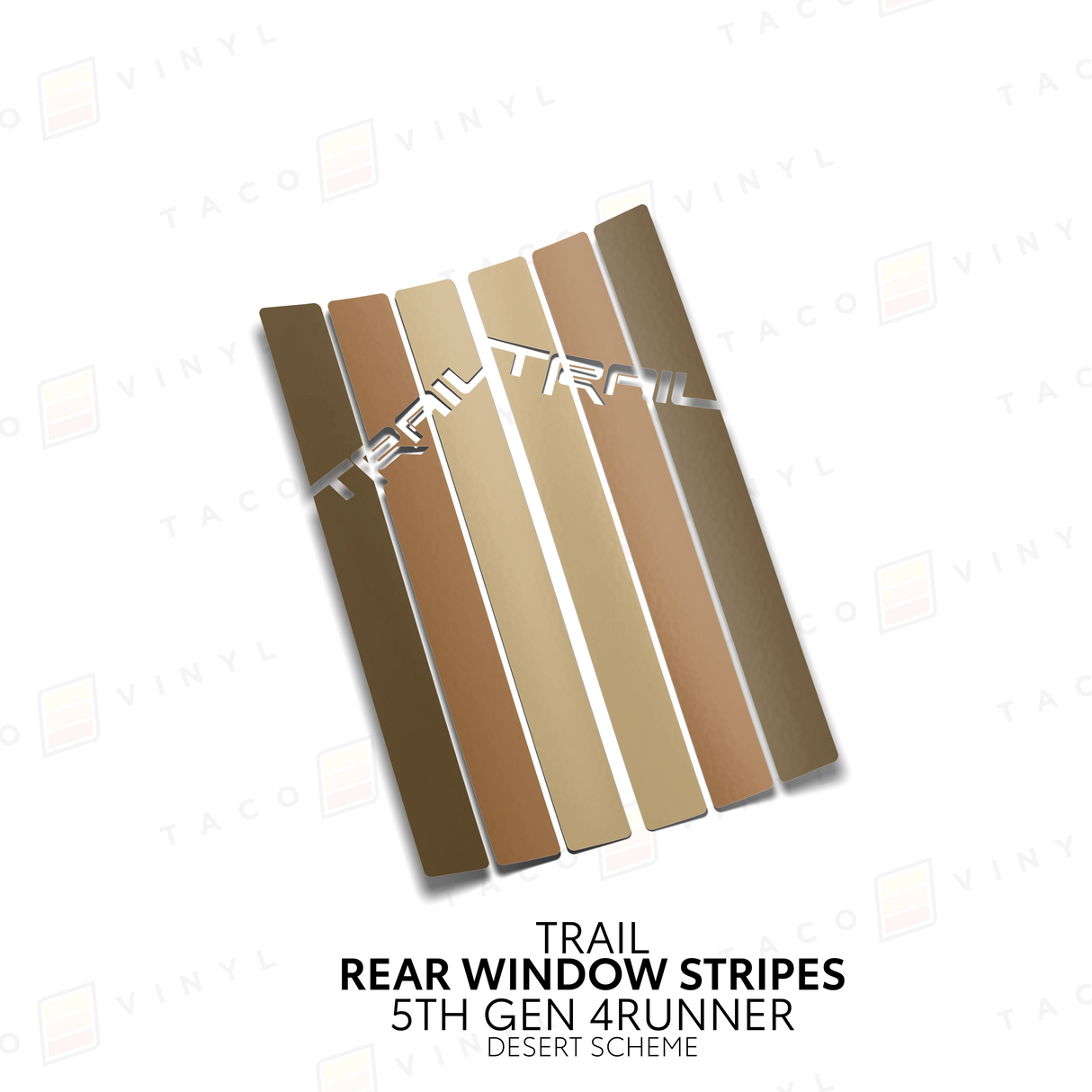 4Runner Rear Window Stripes