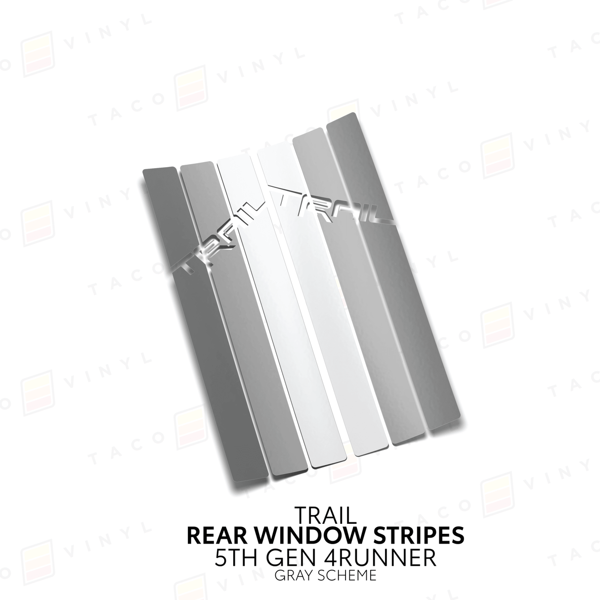 4Runner Rear Window Stripes - Xtrusion Overland