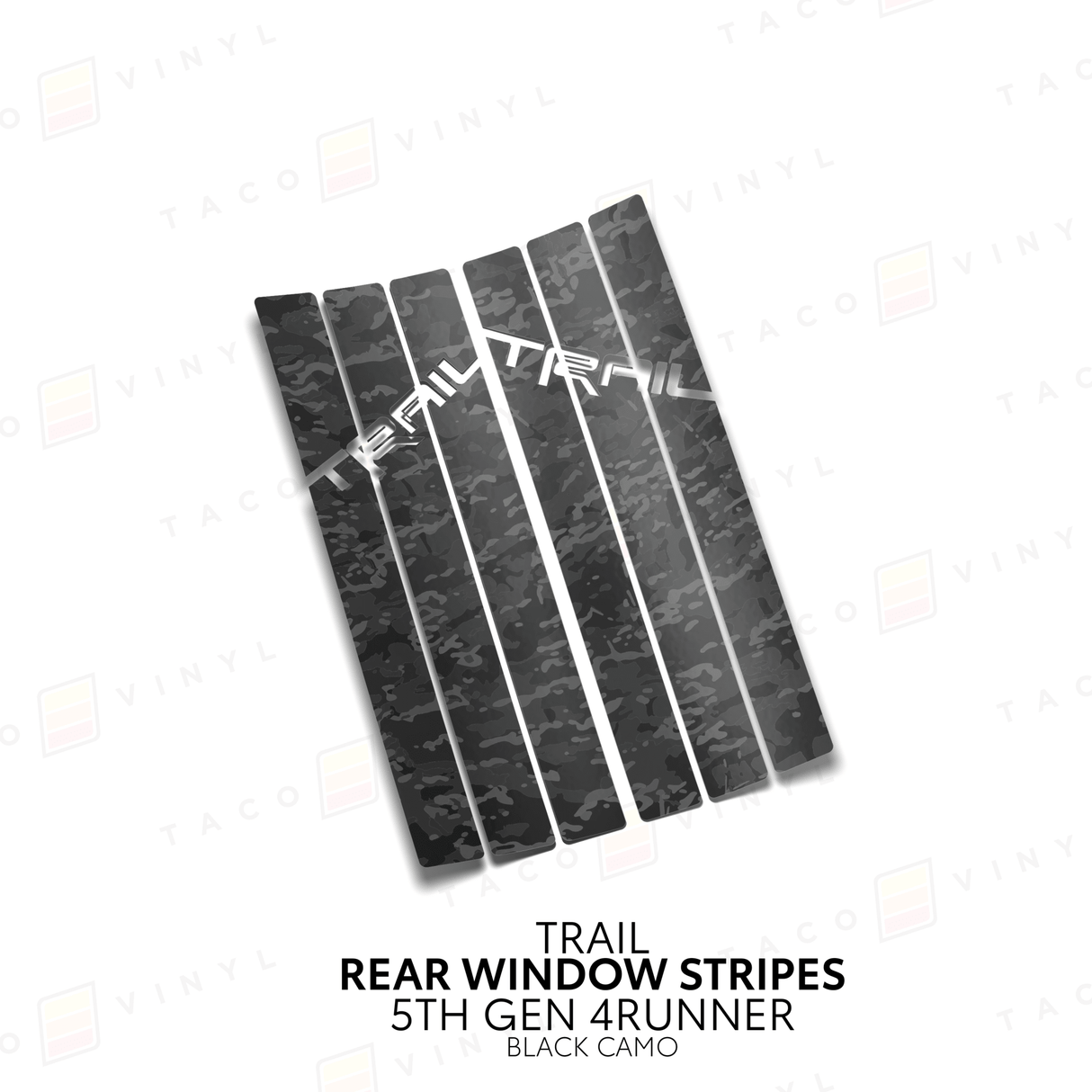 4Runner Rear Window Stripes - Xtrusion Overland