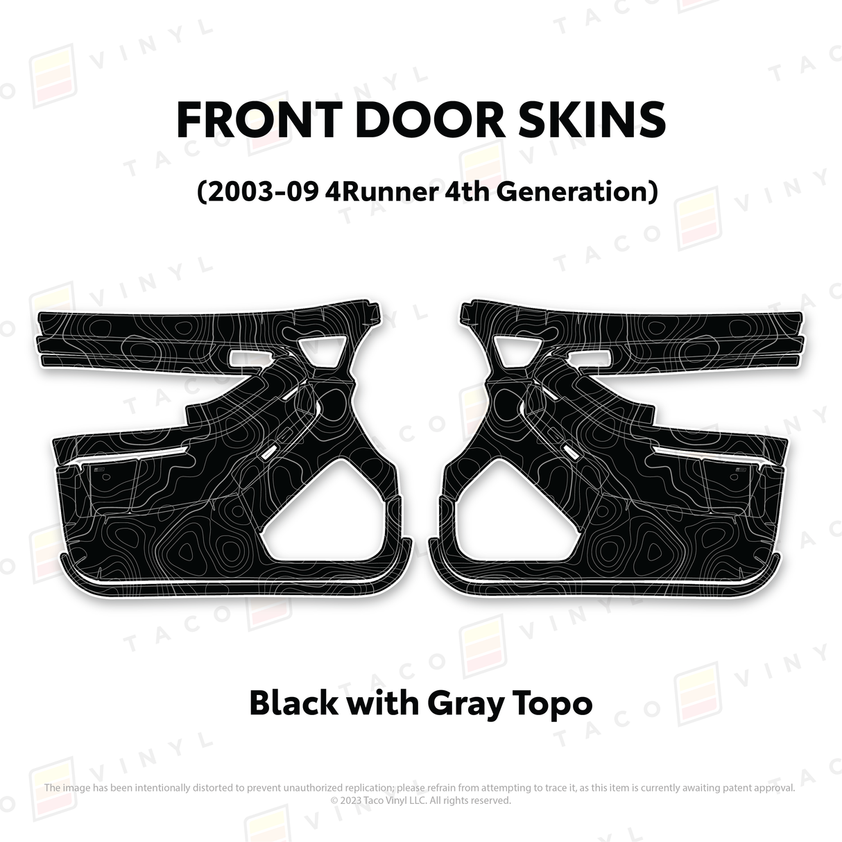 2003-2009 4Runner Door Skins