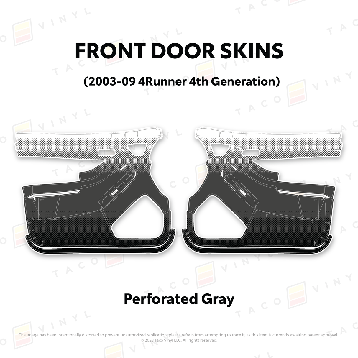 2003-2009 4Runner Door Skins