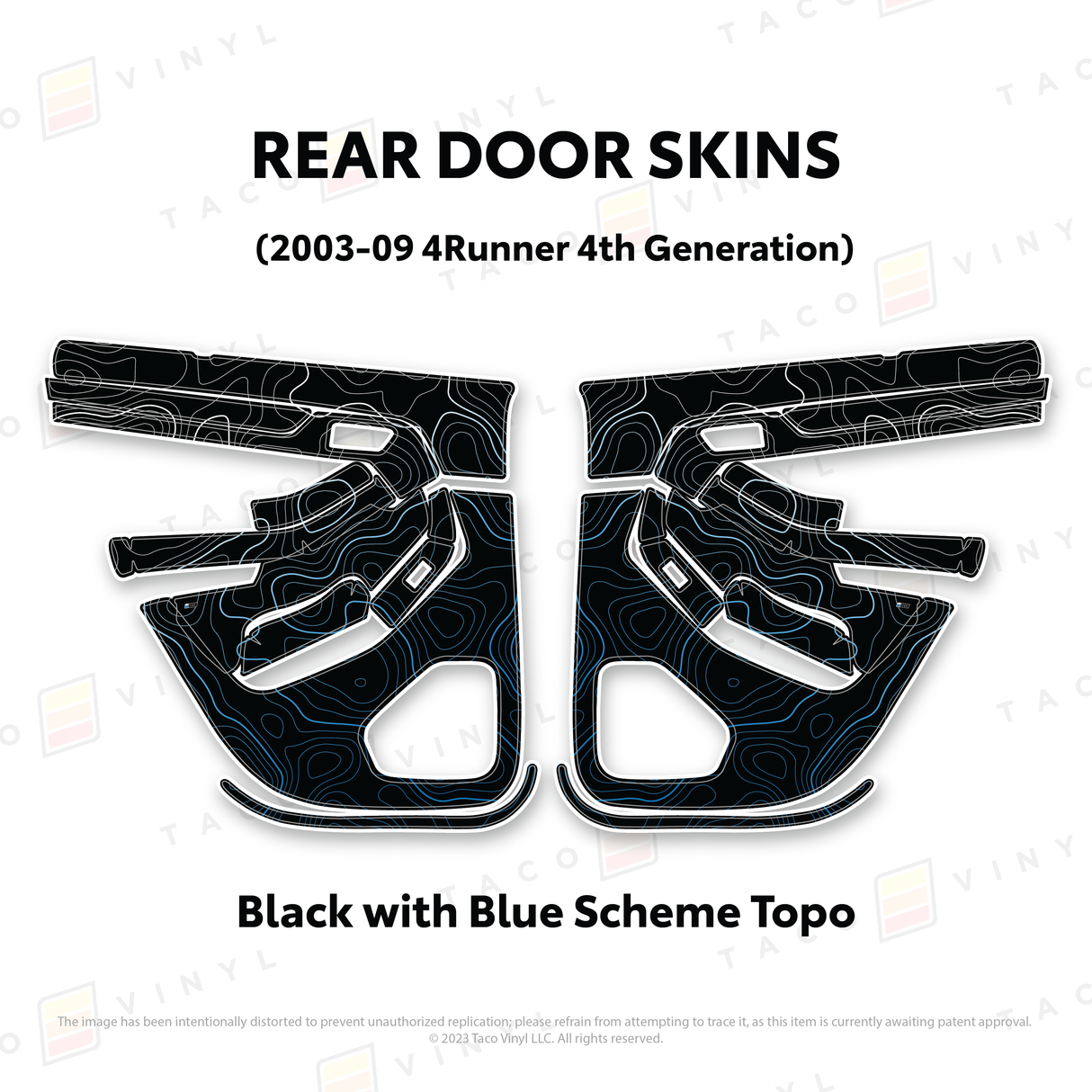 2003-2009 4Runner Door Skins