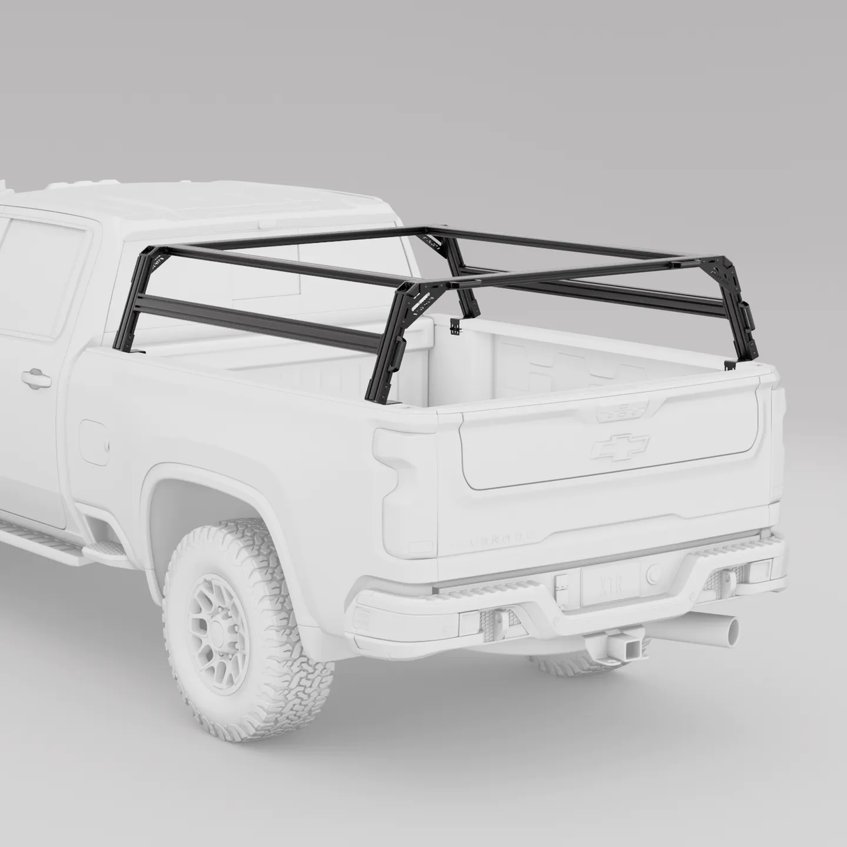 XTR1 Bed Rack for Chevrolet Silverado & GMC Sierra 2500HD / 3500HD – View 1 | Xtrusion Overland