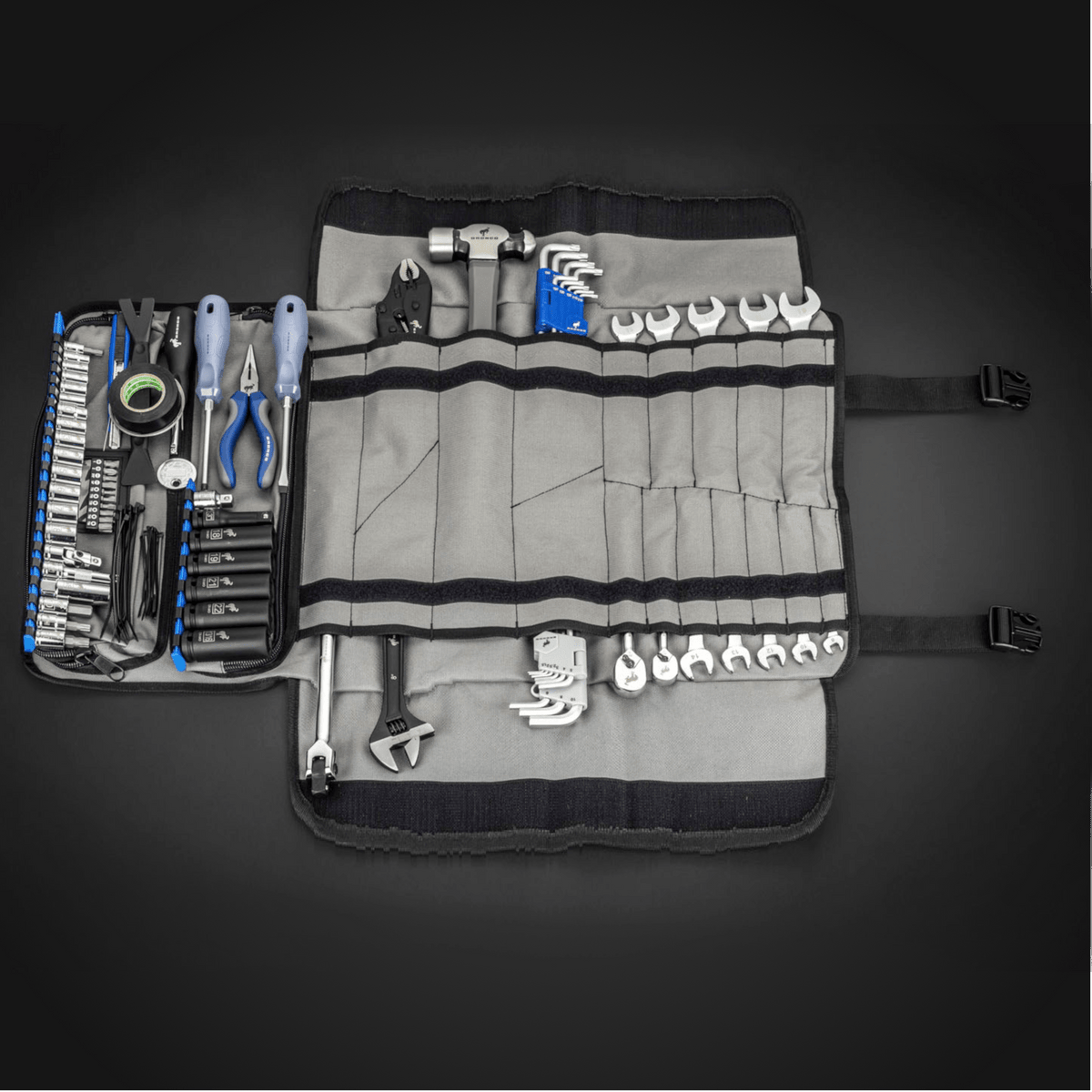 84-Piece Ford Bronco Tool Roll Kit - Xtrusion Overland