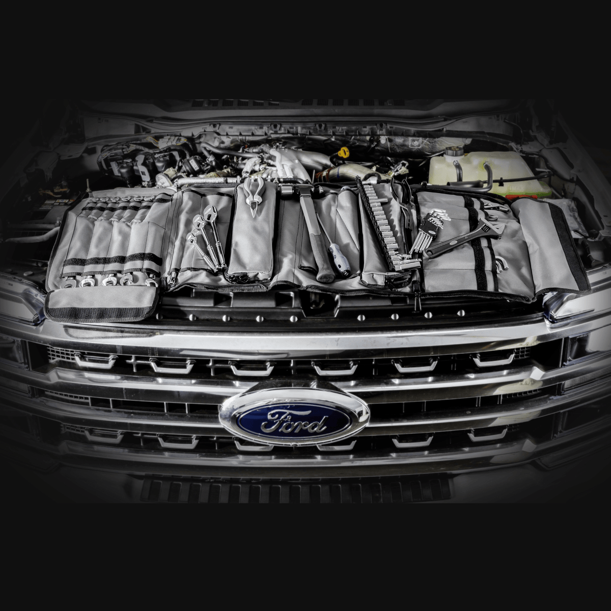 97-Piece Ford Super Duty Tri-fold Tool Kit - Xtrusion Overland