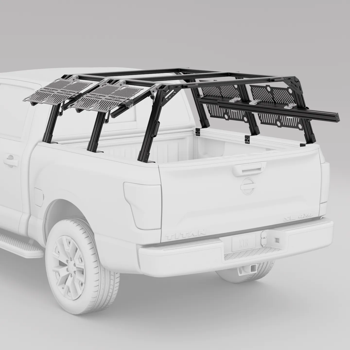 Nissan Titan Bed Rack | XTR3 Popular Builds + MOLLE Packages – View 7 | Xtrusion Overland