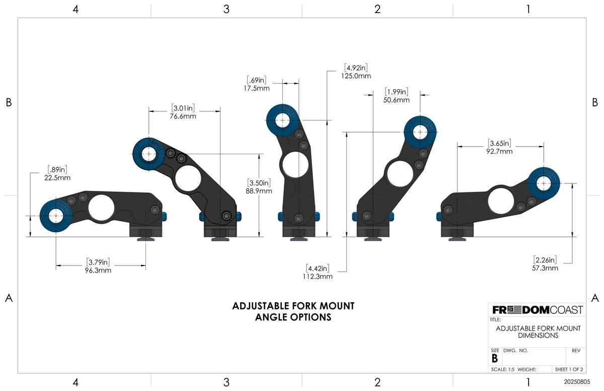 Adjustable Fork Mount