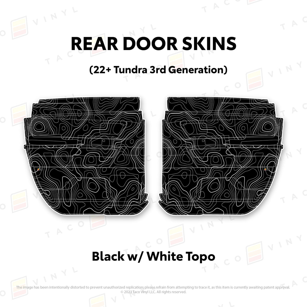 2022+ Tundra Door Skins