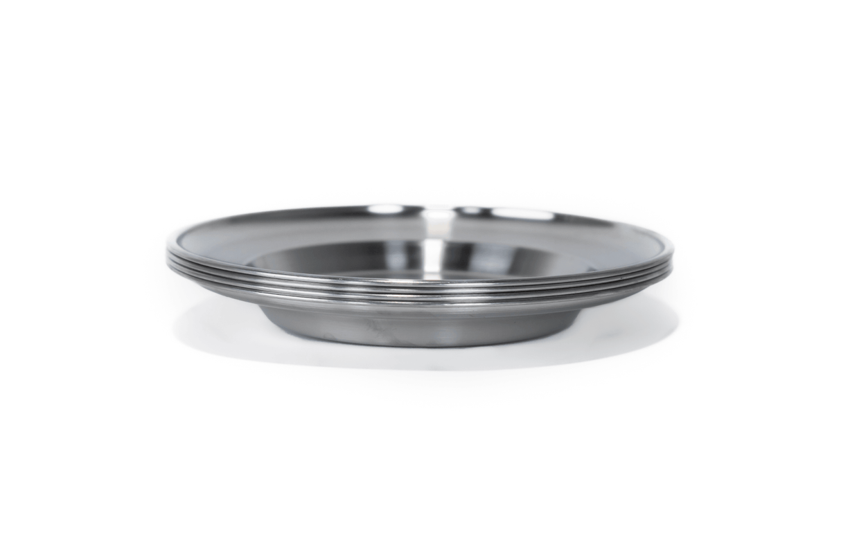 Stainless Camp Plate Set (4)