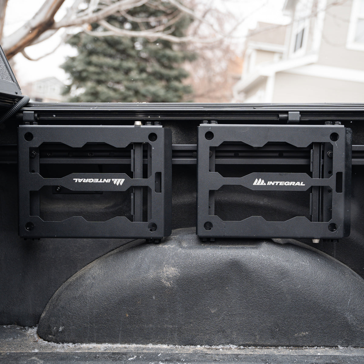 Integral Rails + Tie-down Cleats - Ford F150 & Raptor 2015+ (5.5' Bed Only)