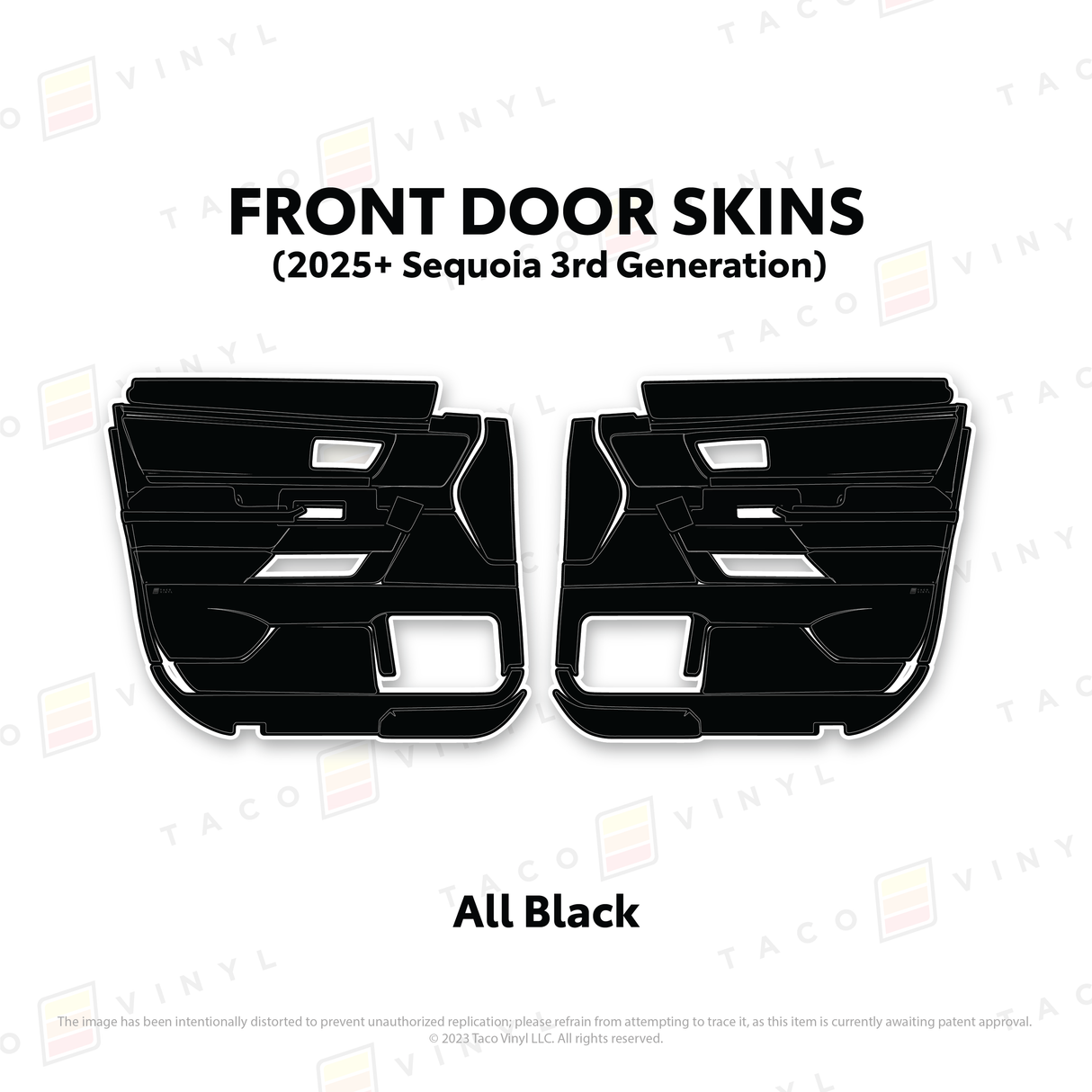 2023+ Sequoia Door Skins
