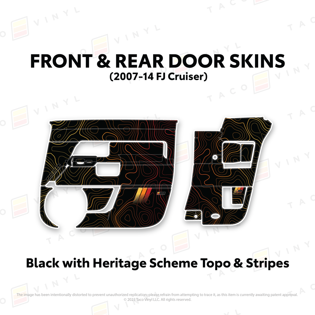 FJ Cruiser Door Skins