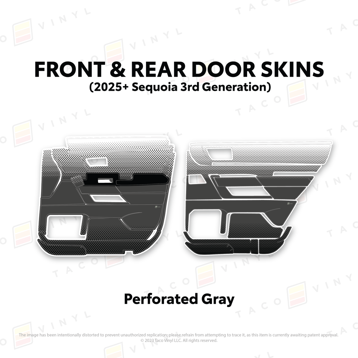 2023+ Sequoia Door Skins
