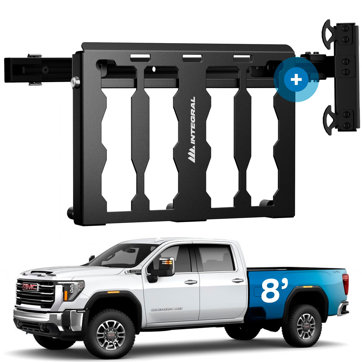 Integral Rail Kit + Panel Kits - GM HD 2020+ (8' Long Bed Only)