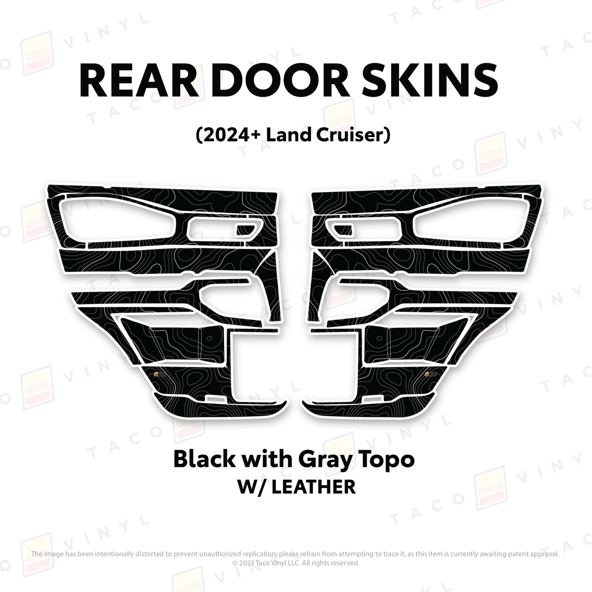 2024+ Land Cruiser 250 Door Skins