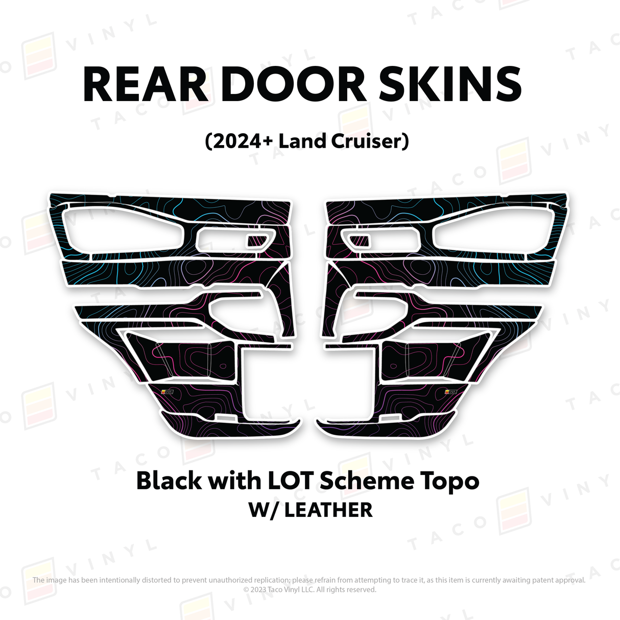 2024+ Land Cruiser 250 Door Skins