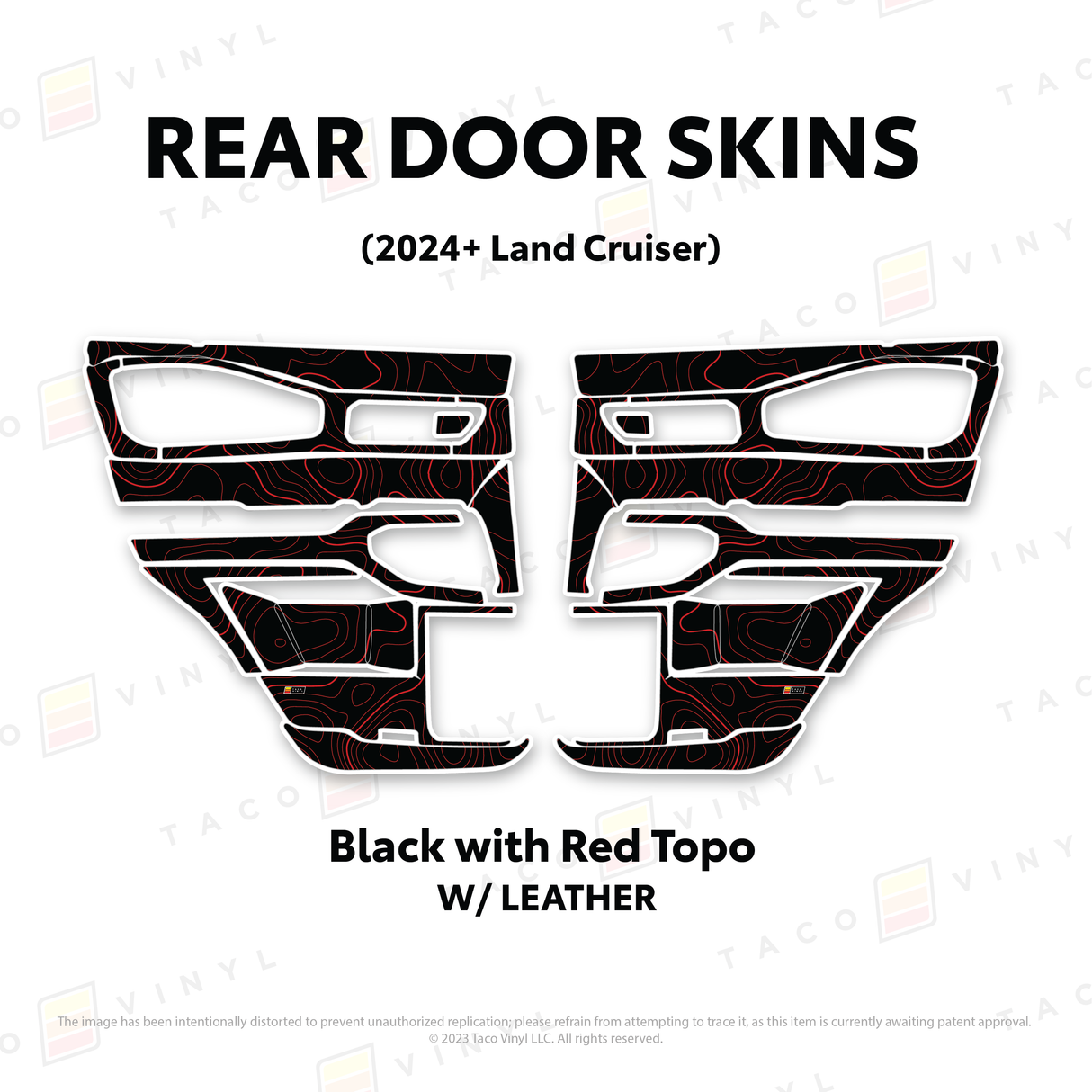 2024+ Land Cruiser 250 Door Skins