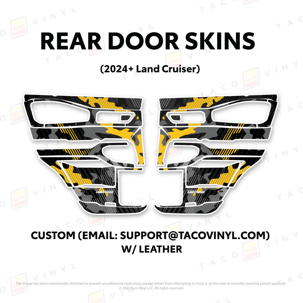 2024+ Land Cruiser 250 Door Skins