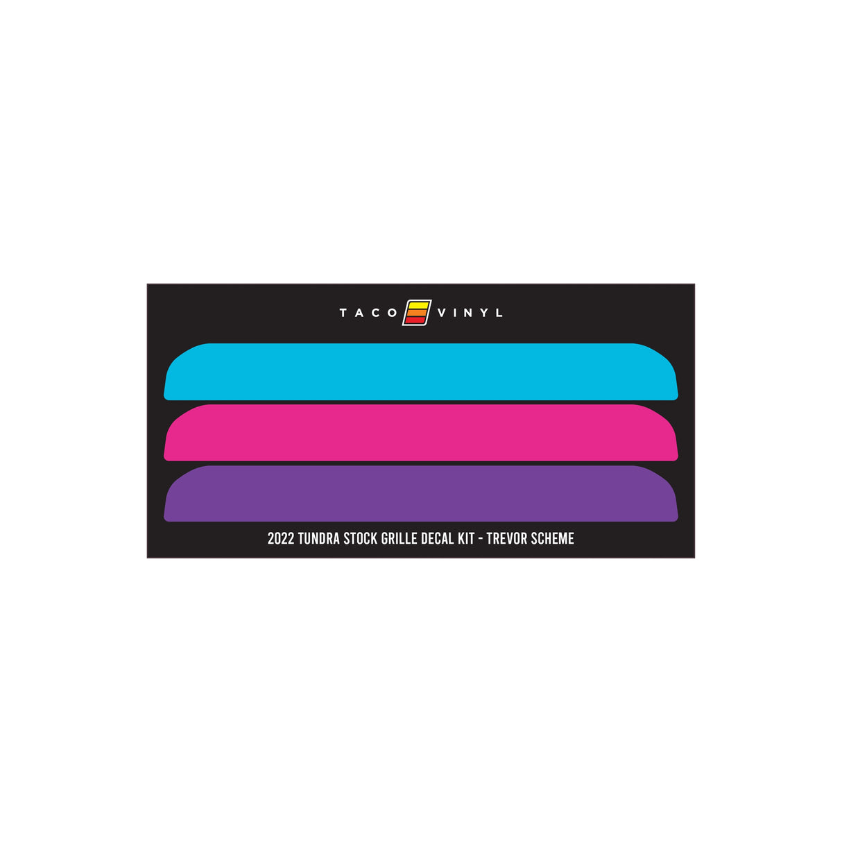 2022+ Tundra Offroad Grille Decal