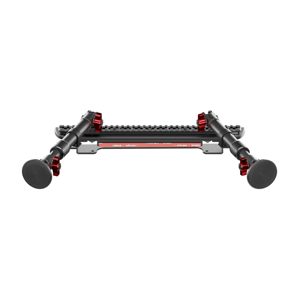 2024-2026 Ford F-150 (See Compatibility Info For Specific Year/Trim Fitment Details) Tackform Assault Track Picatinny Dash Bracket With Dual MagSafe Phone Mounts | Telescoping Arm