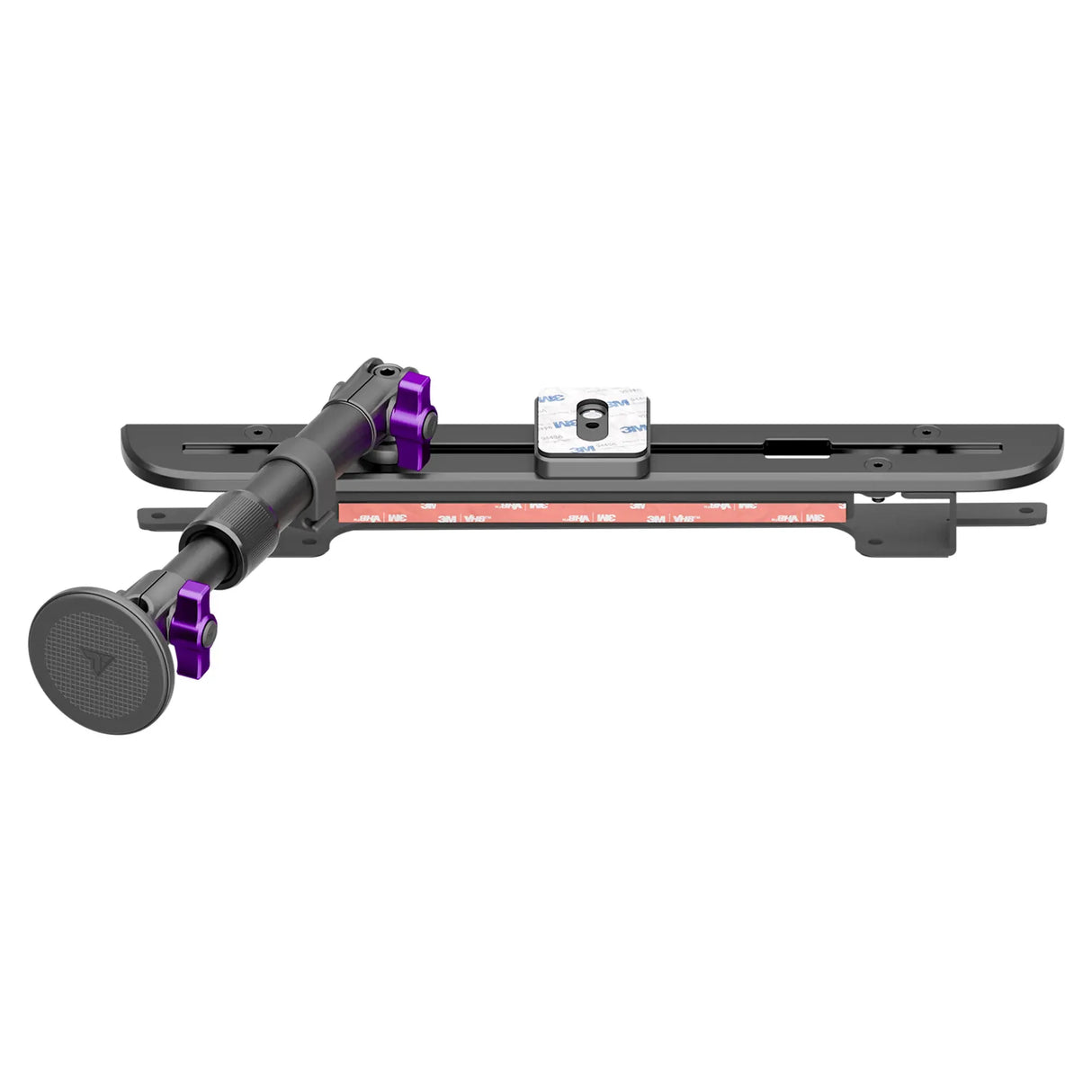 2024+ Ford F-150 (See Compatibility Info For Specific Year/Trim Fitment Details) Tackform Slim Track Dash Bracket With MagSafe Phone Mount and Magnetic Radar Detector Holder | Telescoping Arm